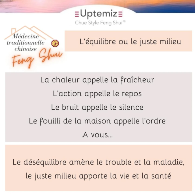 Le concept yin yang ☯️ est parfois négligé dans notre vie. La canicule nous montre le malaise lié à l'excès de chaleur. L'équilibre est la base de la santé. Observez les aspects excessifs de votre quotidien pour contre balancer. Qu'avez-vous envie de changer ?
